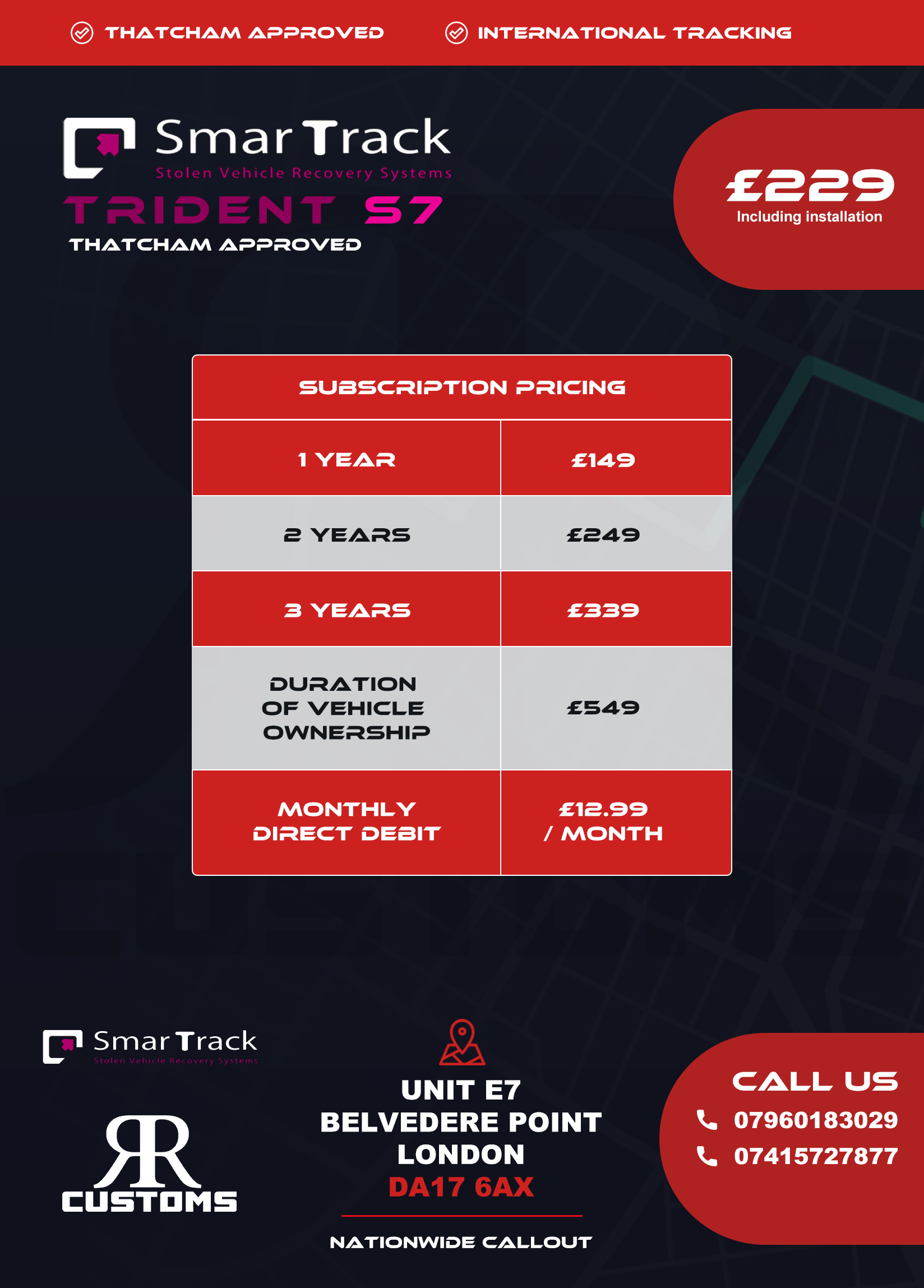 Smar Track Trident S7